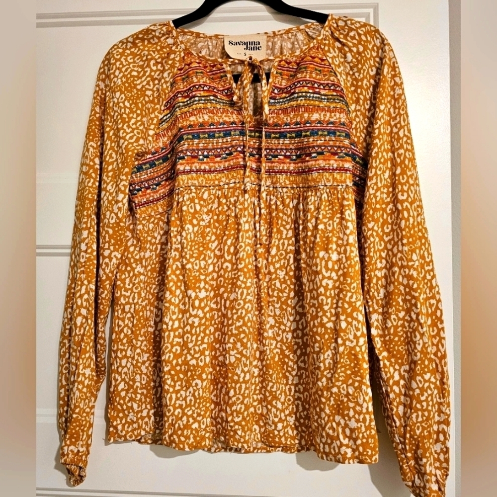 Savanna Jane Blouse sz small